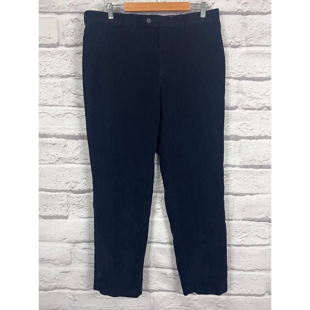 Lauren Ralph Lauren Mens 36x32 Preppy Academia Classic Equestrian Corduroy Pants